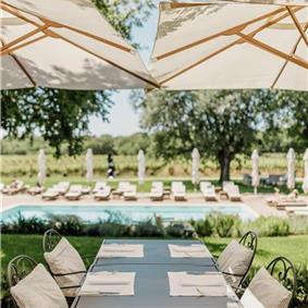 Luxury Villa Estate with 3 Pools on Istrian Vineyards near Bale, sleeps 56-60